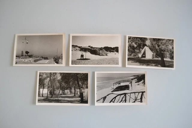 Lot de 5 cartes postales anciennes CPA Grèce-Camp de Kyllini