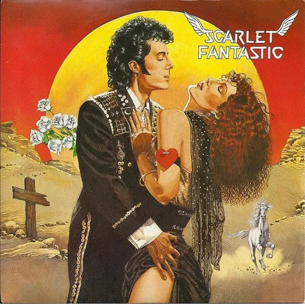 Vinyle Maxi 45 tours. Scarlet Fantastic – Film Star Kiss 1988
