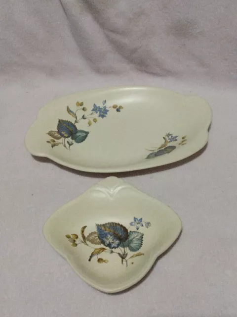 Axe Vale Pottery Devon Trinket Dish & Serving Dish