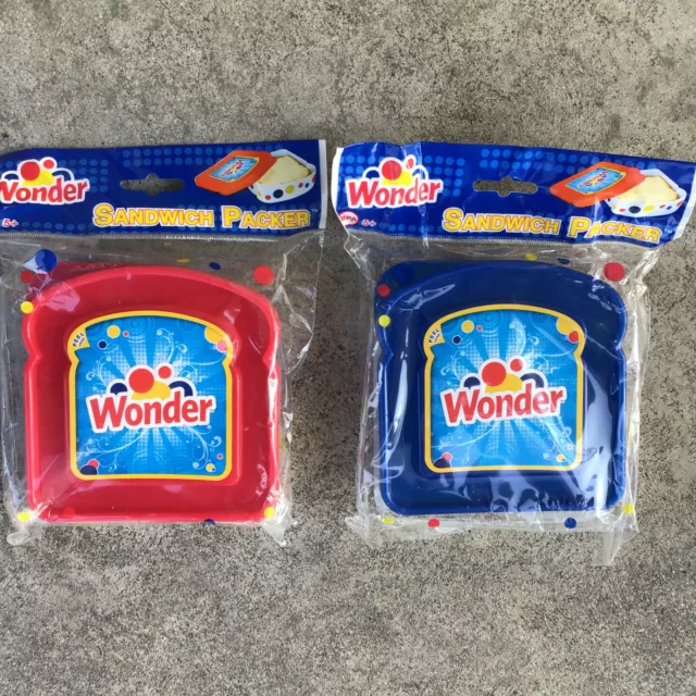 Wonder Bread Sandwich Container, Colors May Vary