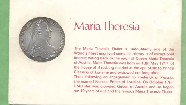 Maria Theresia Thaler