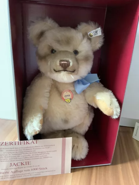 Steiff Teddy Bär Jackie, 35cm, der Große- sehr guter Zustand