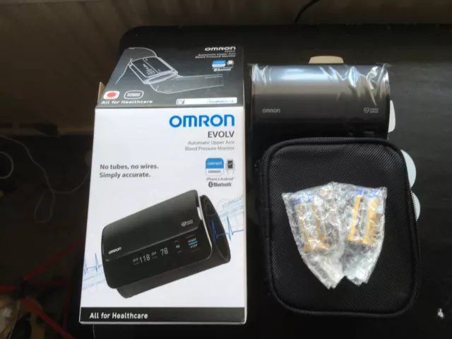 Omron Evolv Wireless Upper Arm Blood Pressure Monitor - Black