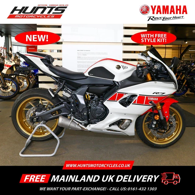 NEW Yamaha R7 World GP 60th Anniversary. With FREE Style Pack. £8995 On The Road