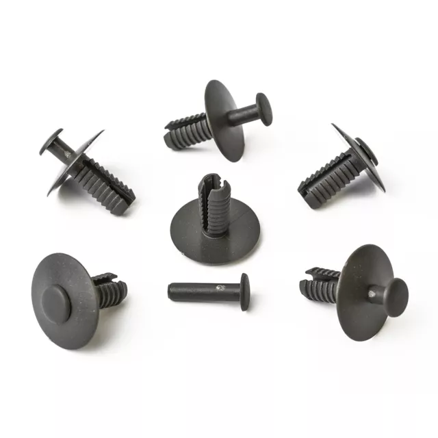 30x Propagation en Plastique Rivet Clips de Fixation BMW E36 E46 E39 Gris Neuf