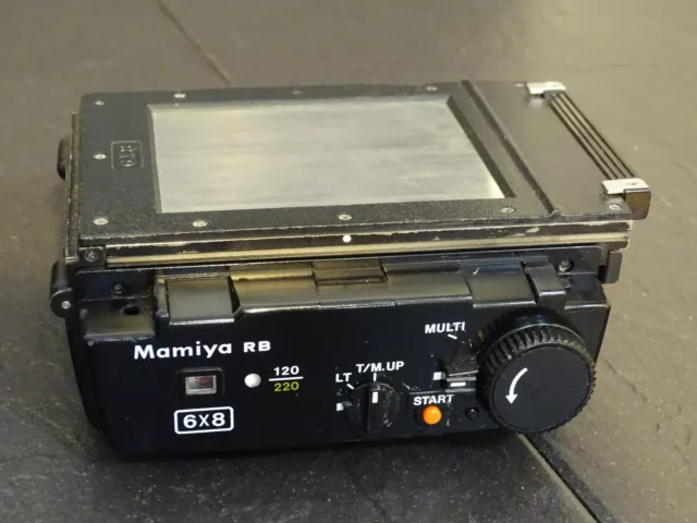 Mamiya Rb 6x8 Film Back Holder   120 Rolle Film Rückenhalter tested