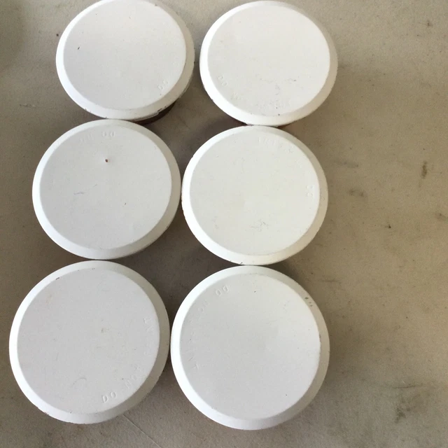 Lot Of 6 senju sprinkler head conceal cover plate 171025, white 140F