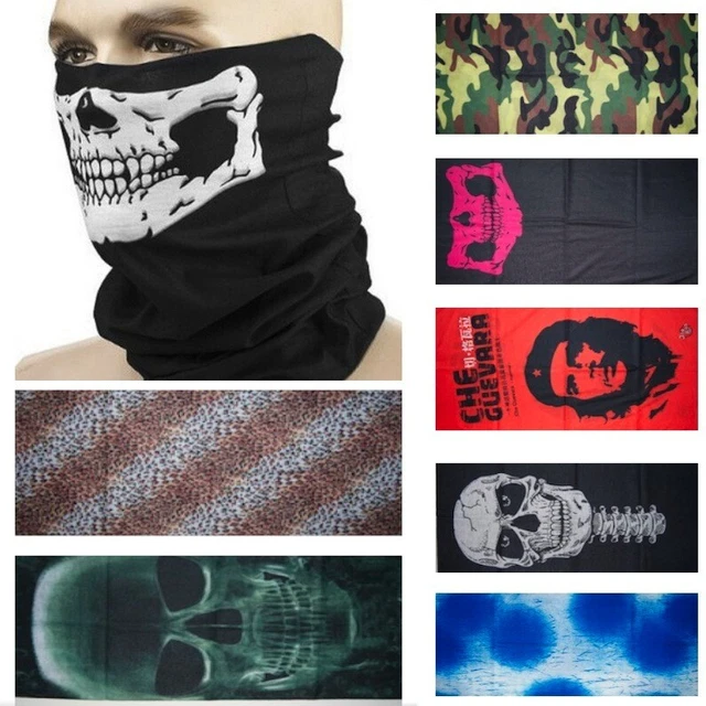 Bandana Army Biker Skull Maske Totenkopf Schädel Motorrad Karneval Sturmhaube