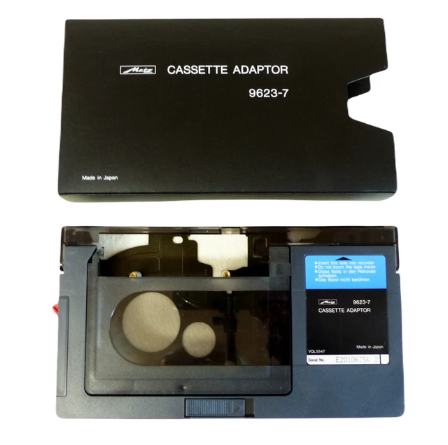 METZ (PANASONIC) CASSETTE Adapter S VHSC auf VHS Kassetten Adaptor mit