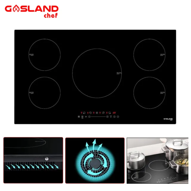 Gasland 36 Inch Electric Cooktop w/5 Burner Safety Lock Built-in Induction Stove