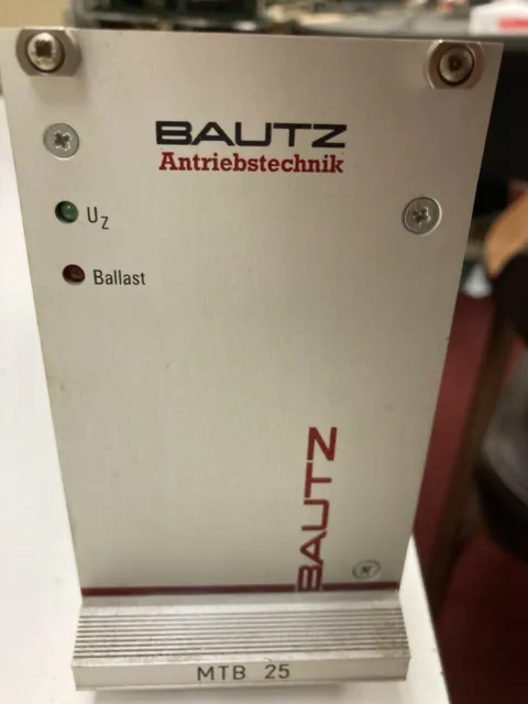 Bautz MTB-3-25-85-012-AA Servo Amplifier