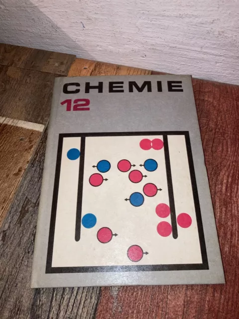 DDR Schulbuch Chemie Klasse 12 Lehrbuch Volk und Wissen Verlag 1970