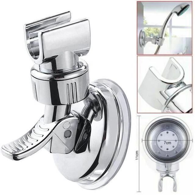 Supporto regolabile ventosa soffione doccia auricolare set bagno W, M