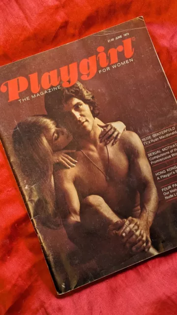 Play Girl June 1973 1st. Edition Volume #1 The Magazine For Women