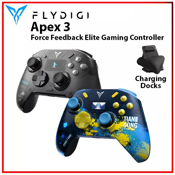 NEW Flydigi Apex 3 Force Feedback Elite Gaming Controller AU - PC/Switch/Android