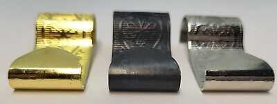 Stamped BRASS pressed pattern picture molding hooks rail hanger picture art new 3