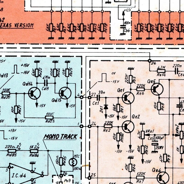 FARFISA SYNTORCHESTRA SERVICE Manual Schematic Diagrams Schaltplan