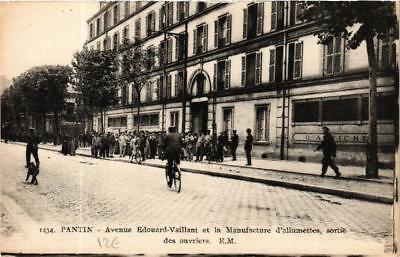 CPA Pantin La Rue Courtois et le Tabac 1906 