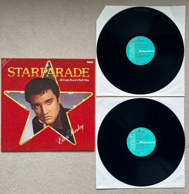 Elvis Presley  Starparade 24 early Hits Vinyl Records x 2 -  Germany  CL 43211-1