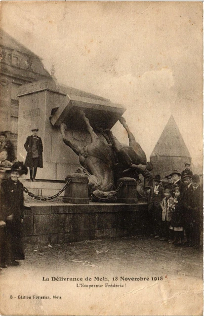 CPA AK La Delivrance de METZ - November 18, 1918 (255330)