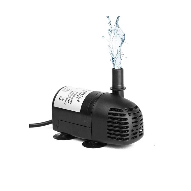 Bomba de agua sumergible sin escobillas de 12 V-24 V CC 196 GPH para fuente solar hidroeléctrica...