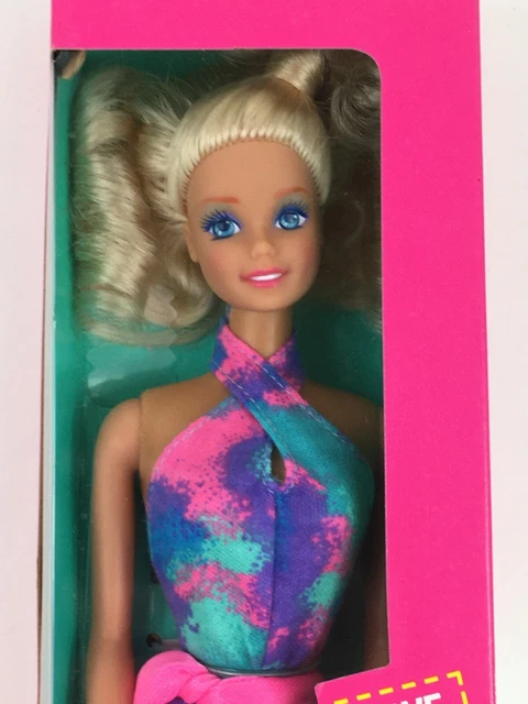1991 BARBIE FASHION Play New in Box Fun Pink Retro Outfit 39.99