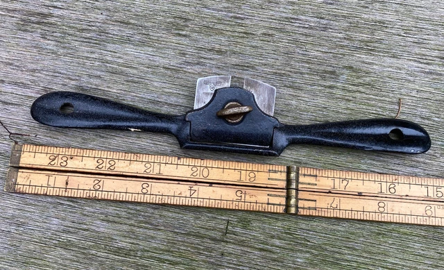 Antique Vintage STANLEY No 63 Round Bottom Spokeshave Sweet Heart Tool Plane