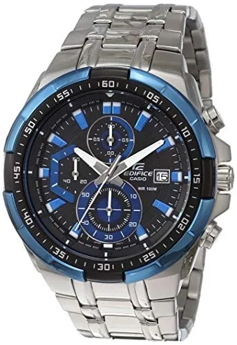 Casio Edifice Efr-539D-1A2Vudf Chronograph Silver Stainless Steel Men's Watch