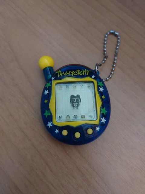 Tamagotchi Connection WIZ Bandai Orange étincelant - 2004 Authentique Rare