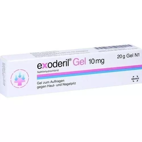 EXODERIL Gel 20g PZN 3043889