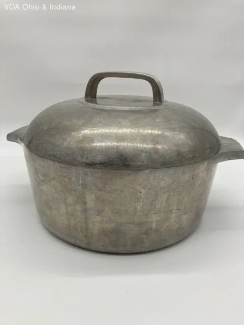 vintage Wagner Ware Magnalite cast aluminum pots, pans, dutch oven, griddle
