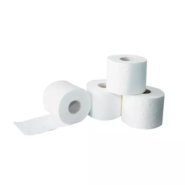 64 Rollen Toilettenpapier  Klopapier WC-Papier 3-lagig 250 Blatt Zellstoff 🧻👈