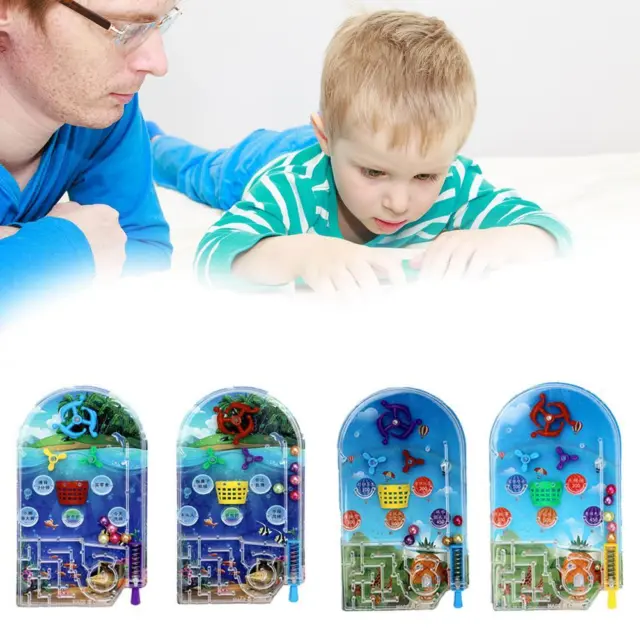 Mini Pinball Desktop Games Machine Creative Children Gifts Puzzle Toy Kid Gifts