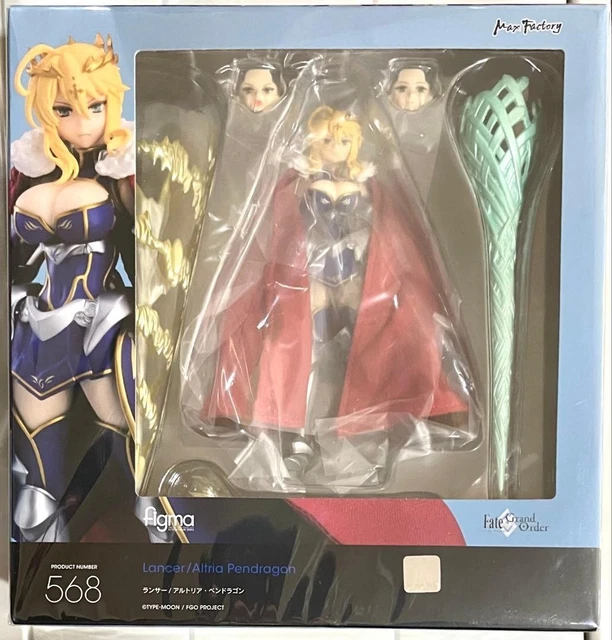 MODELLINO FIGMA FATE/GRAND Order Lancer Artoria Pendragon mai aperto ...