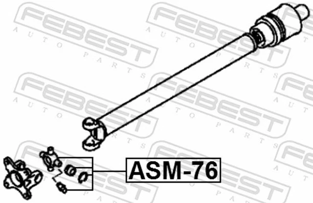JOINT PROPSHAFT ASM-76 FOR MITSUBISHI COLT/RODEO/Platform/Chassis SPORT ...