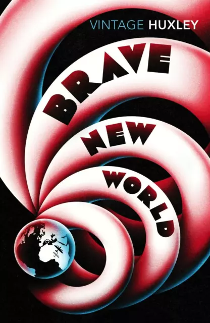 "Brave New World by Aldous Huxley - Paperback Book with Fast and Free Shipping i