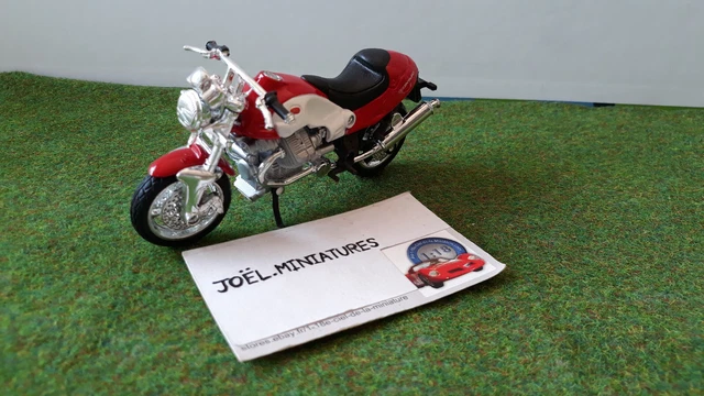 Miniature Moto Yamaha TDM 850 Rouge - Échelle 1/18 Maisto, édition Spéciale, Occasion