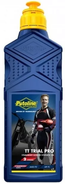 PUTOLINE TT TRIAL PRO STRAWBERRY 2 STROKE OIL 1 Litre   BETA EVO 125 250 300