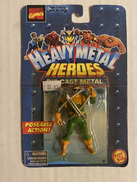 1997 Marvel Comics Heavy Metal Heroes Die Cast Doc Ock Toybiz Toy Biz