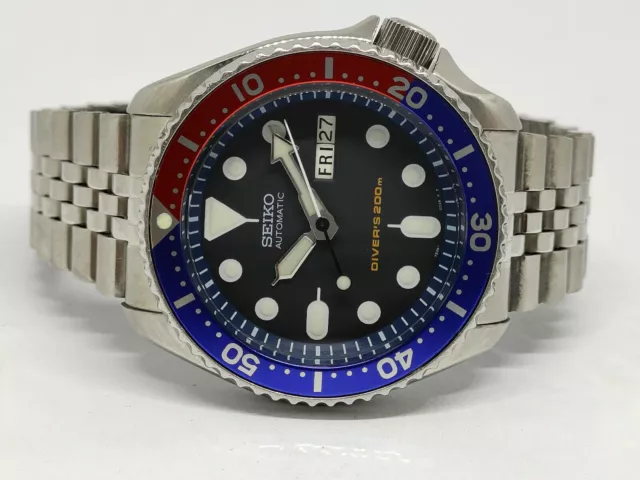 PRE-OWNED SEIKO SCUBA Diver 7S26-0020 Skx009 Automatic Men's Watch 773639  EUR 229,93 - PicClick FR
