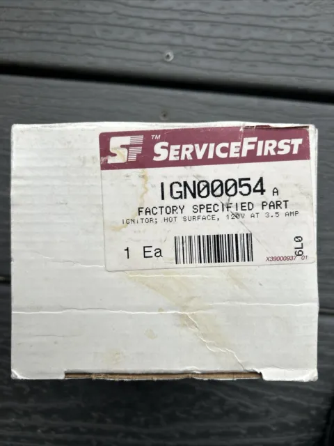 Brand new SERVICE FIRST IGN00054 HOT SURFACE FURNACE IGNITOR