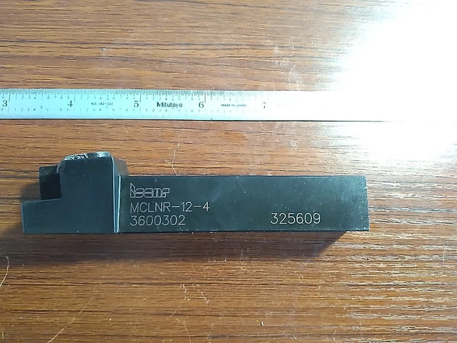 New Iscar Indexable Turning Tool Holder 3/4" Shank Mclnr-12-4