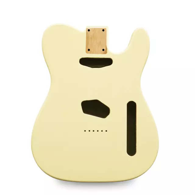 Telecaster Guitar Body for Fender – Vintage Cream Nitro – 2 Piece American Alder