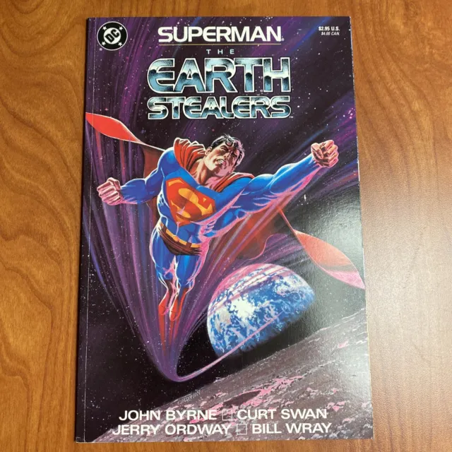 *** Superman : The Earth Stealers *** Copper Age DC Comics 1988 … VF/NM (9.0)