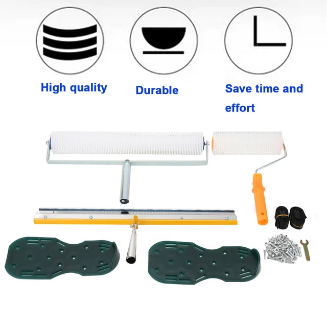 CEMENT SELFLEVELING RAKE Construction Tool Epoxy Floor Paint Roller