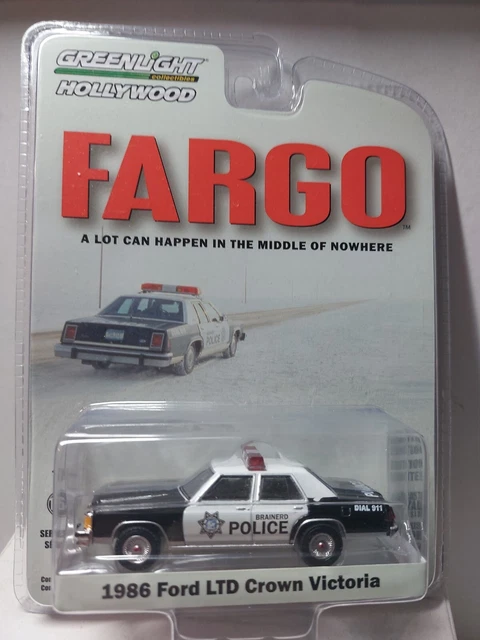 Greenlight 1/64 🇨🇵 Hollywood FARGO 1986 ford LTD crown victoria police
