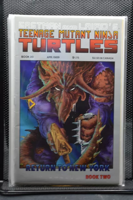 Teenage Mutant Ninja Turtles #20 Mirage Studios 1989 Eastman & Laird TMNT 8.0