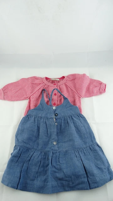 Abito Maglia Vestito Bimba Bambina Tag Size 3 Mesi