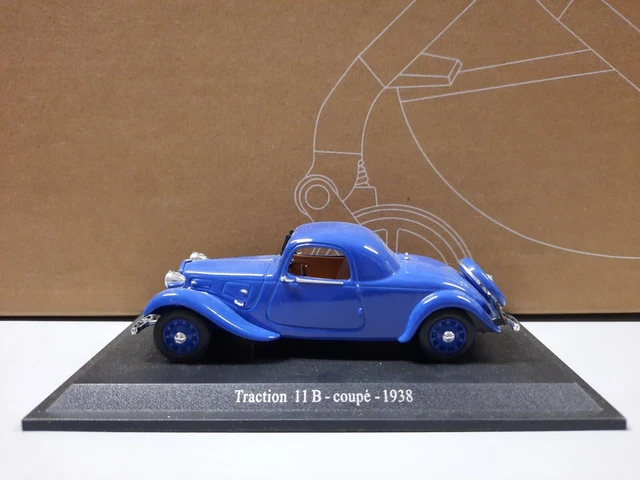 1:43 ATLAS NOREV UH Citroën Traction 11 B coupé 1938