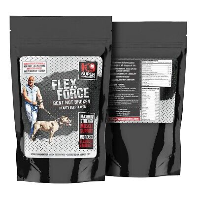 Flex Force by K9 Super Supplements - Advanced Joint and Hip Support For Dogs